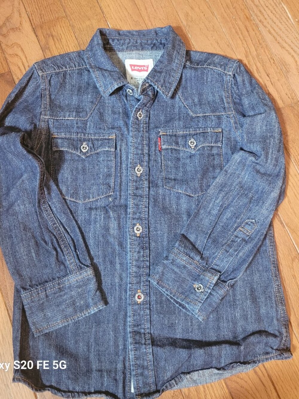 Boys Levi's Denim Shirt